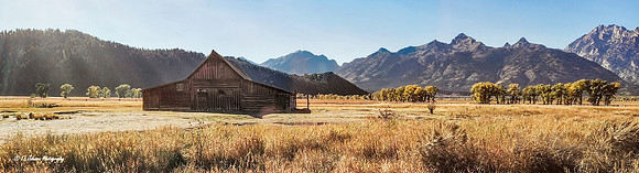 Moulton Barn facing the Sun (Cell Phone)