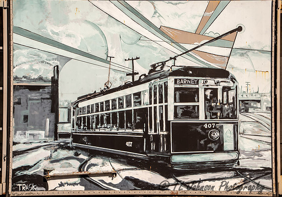 Wall Mural at the Pipeline
